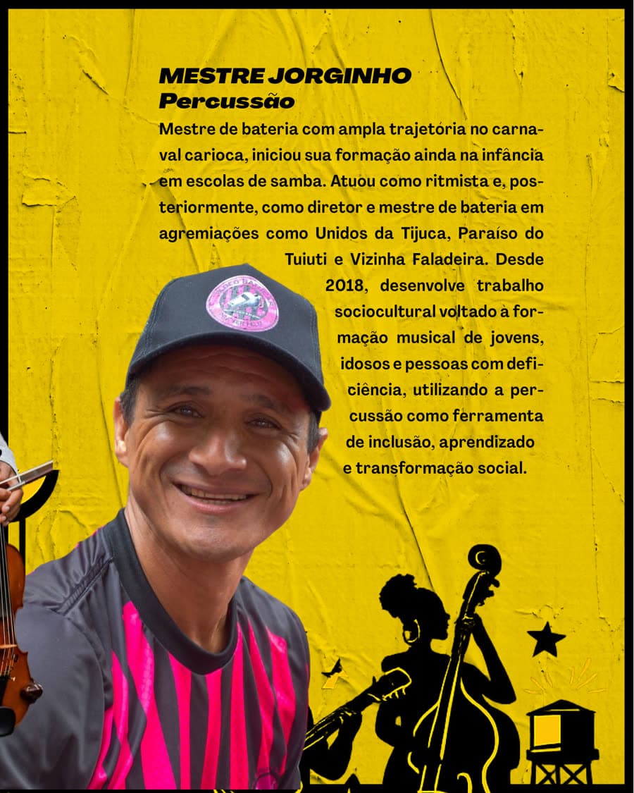 Mestre Jorginho — Percussão